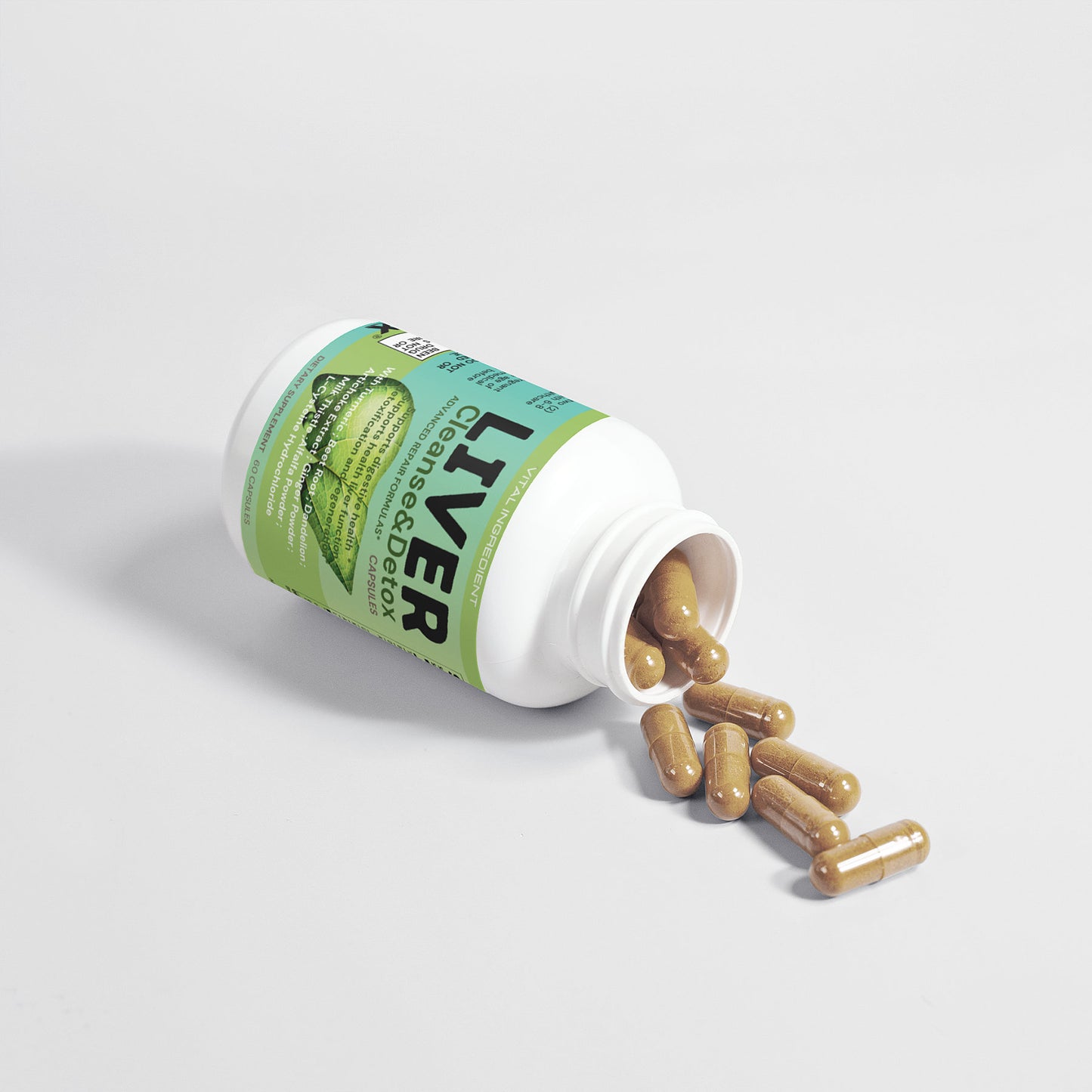 Liver Cleanse & Detox Supports 60 Capsules