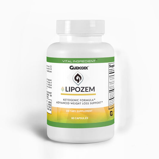 GUDCOIX Lipozem - 100% Natural - 2 Caps/Day - Advanced BHB Formula - Healthcare Supplement
