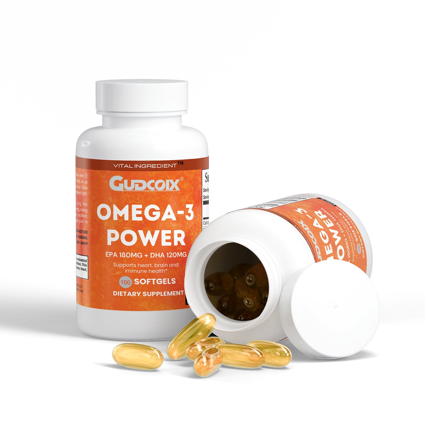 Omega-3 EPA 180mg + DHA 120mg