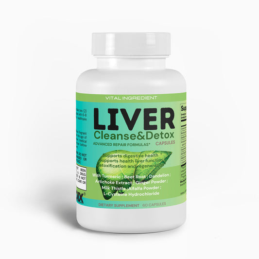 Liver Cleanse & Detox Supports 60 Capsules