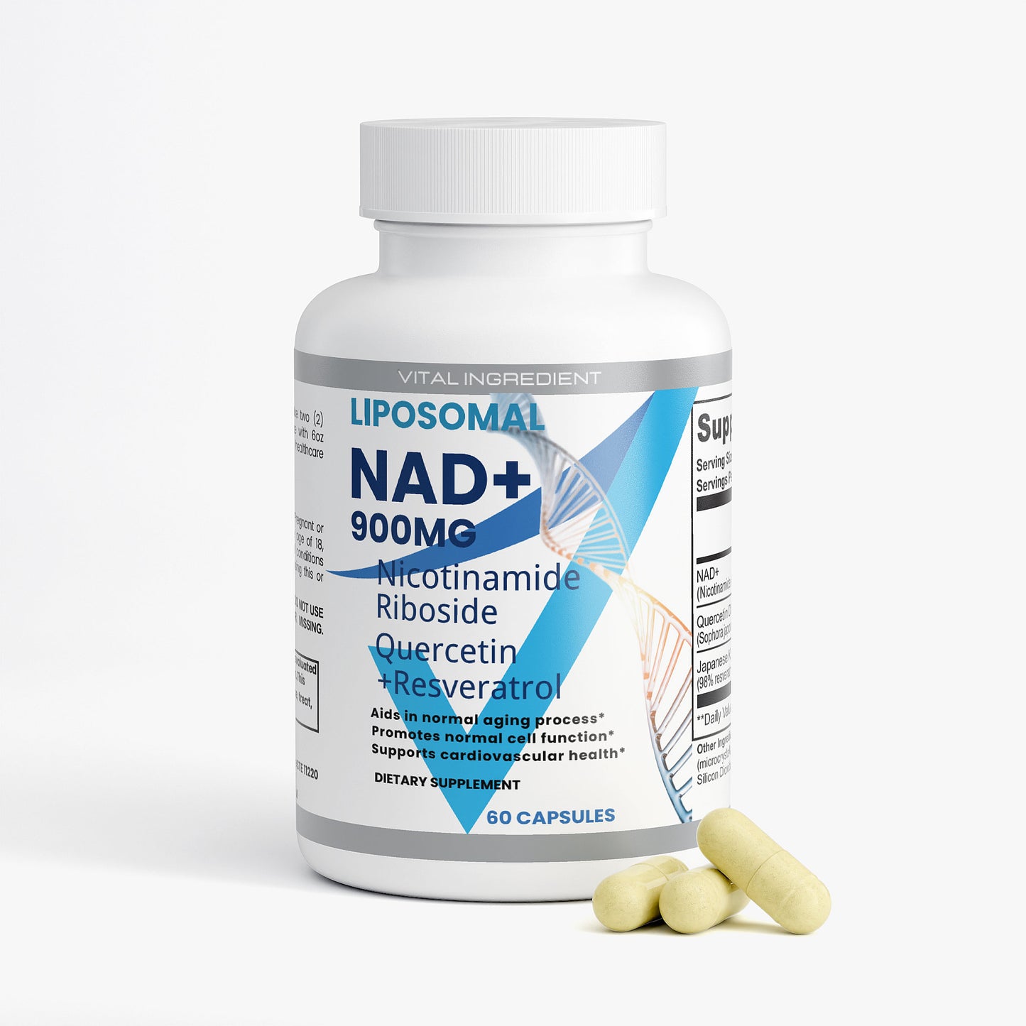 NAD+ With the addition of Quercetin and Resveratrol