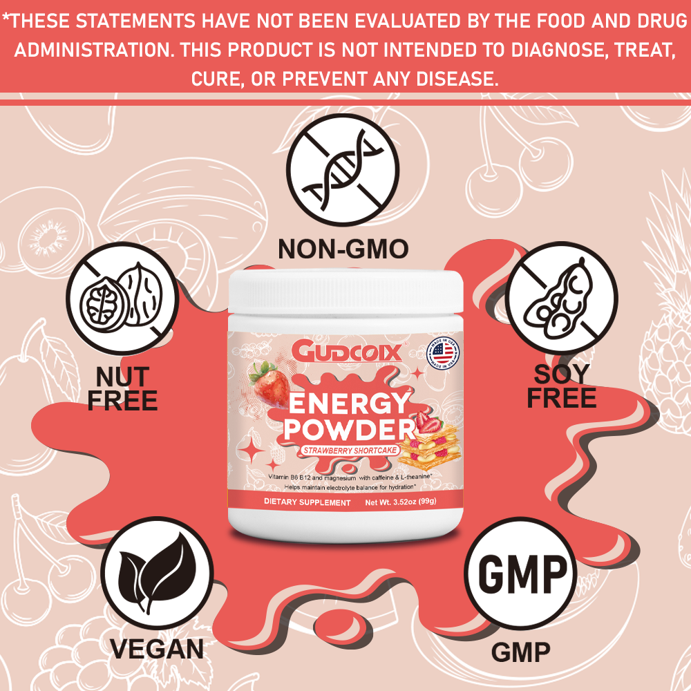 Energy Powder (Strawberry Shortcake)