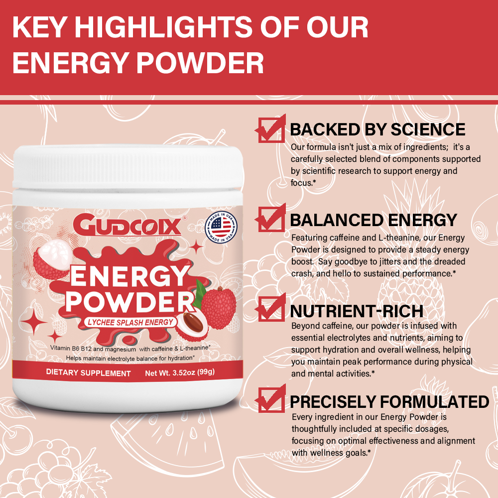 Energy Powder (Lychee Splash Energy)