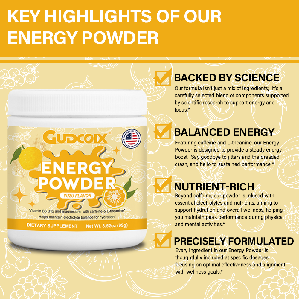 Energy Powder (Yuzu Flavor)