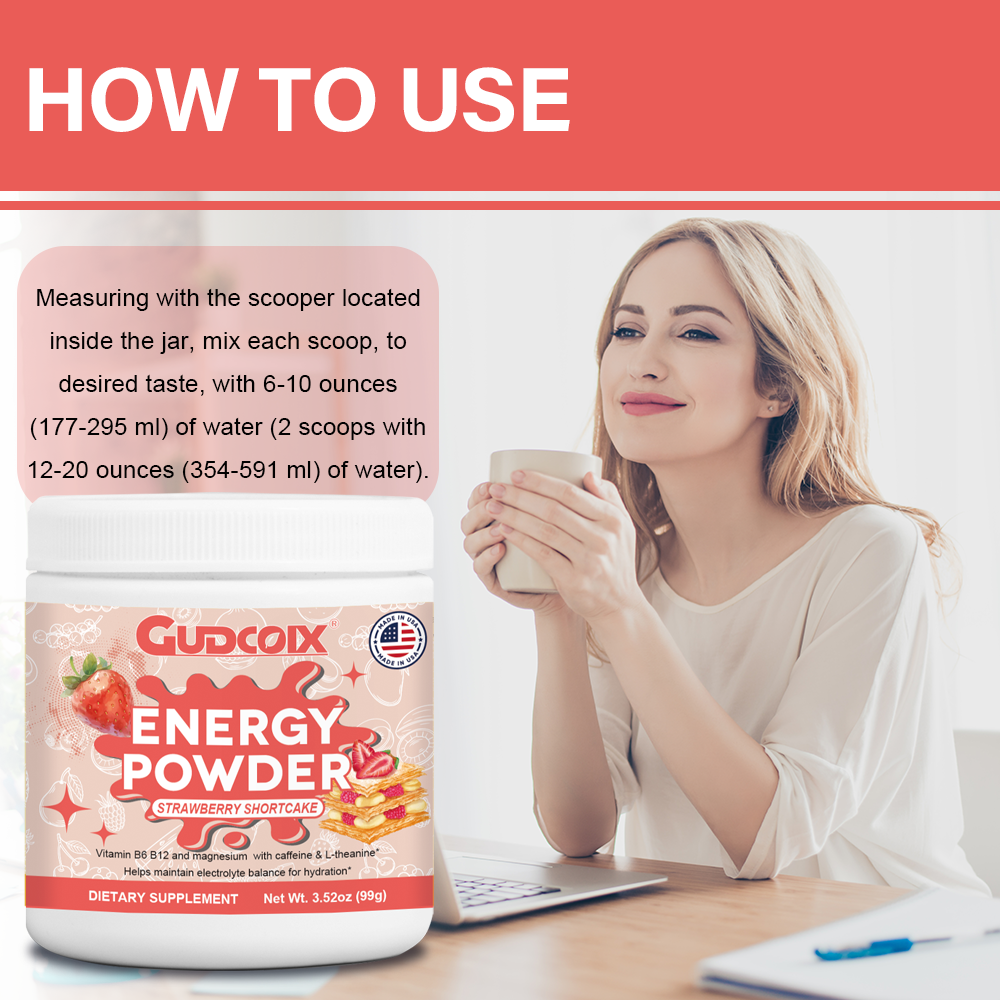 Energy Powder (Strawberry Shortcake)