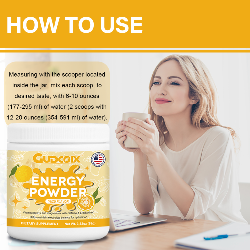 Energy Powder (Yuzu Flavor)